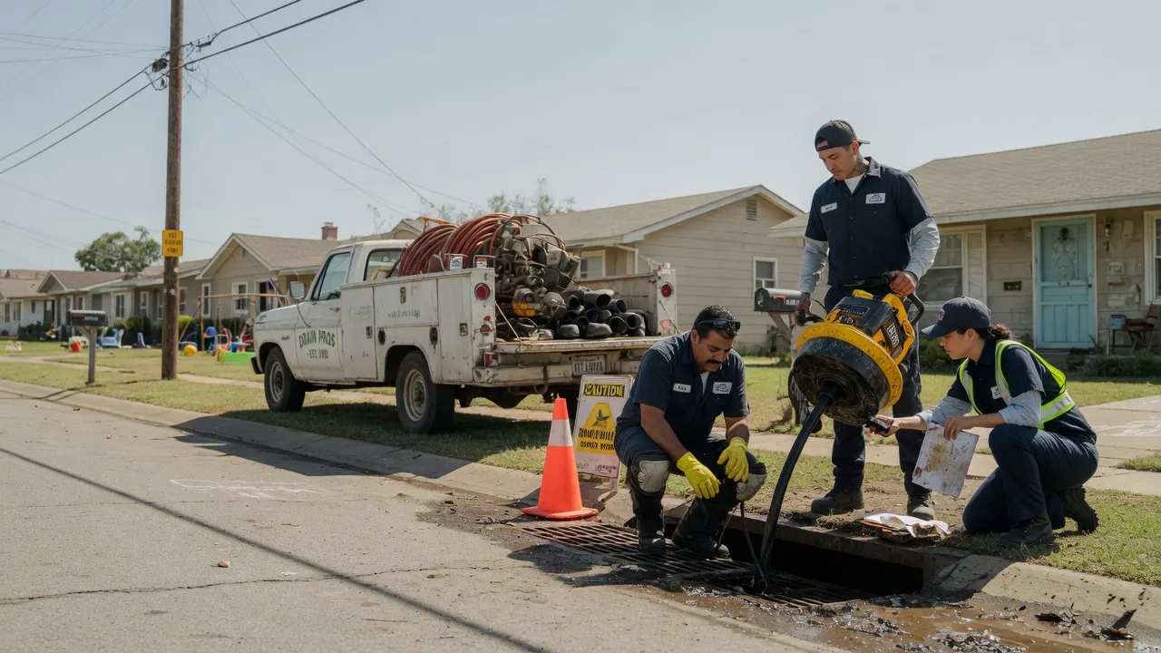 Drain Cleaning in Sheffield, TX near me
